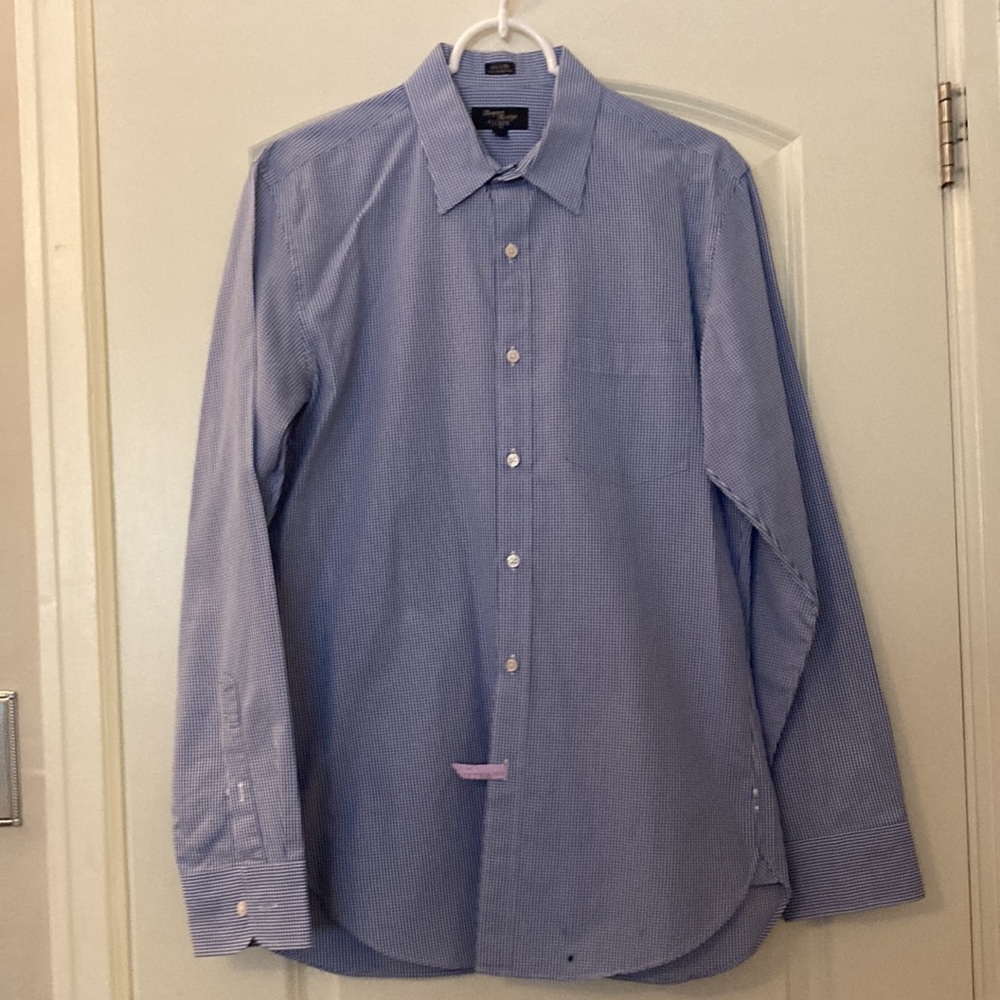 Thompson Shirtings by J. Crew EUC Size 15-15 1/2 Medium